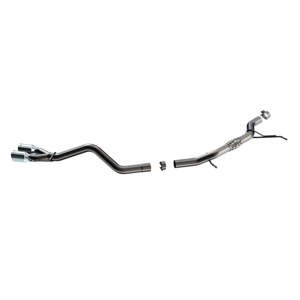 BORLA 140938 Вихлопна система Cat-Back S-TYPE 2.50", S TIP 3.50" Яскравий хром, нержавіюча сталь T-304 для FORD Maverick 2.0L 2022-2023 Photo-0 