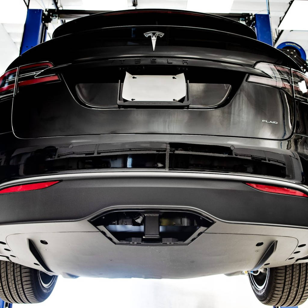UNPLUGGED PERFORMANCE UP-MS2-133-1.1 Фаркоп, легкий, вантажопідйомність 5000 фунтів для TESLA Model S2 / Model X2 2021 Photo-10 