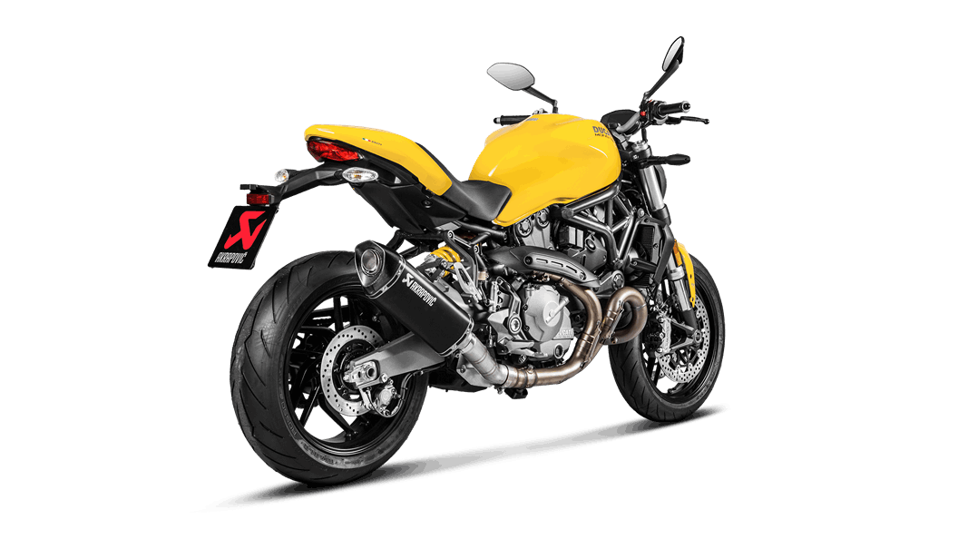 AKRAPOVIC S-D12SO8-RTBL Глушник Slip-On Line (Titanium) для DUCATI MONSTER 821 2017-2019 Photo-2 