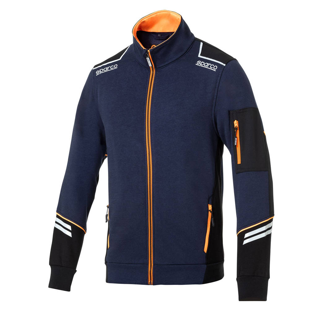 SPARCO 02429BMAF5XXL Кофта механіка на блискавці TW Синій/ Померанчевий 2XL Photo-0 