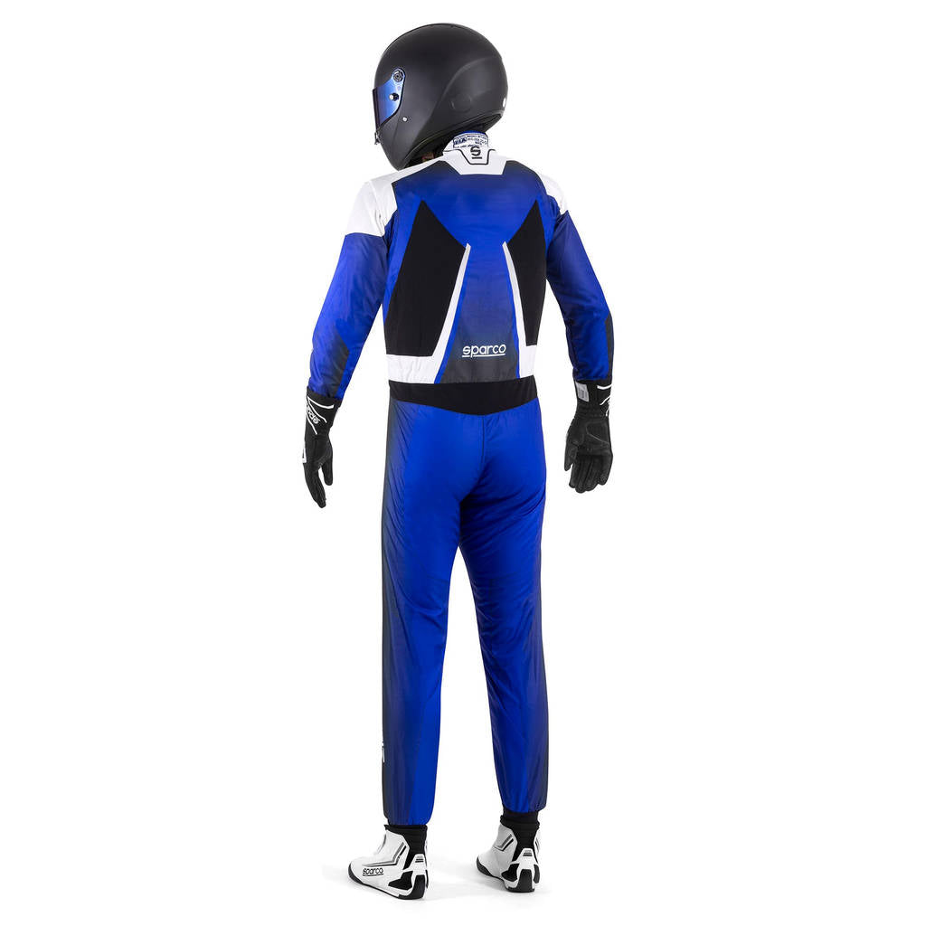 SPARCO 00231046EBNR Костюм для картингу PRIME K 8877-2022 Чорний/Блакитний 46 Photo-1 