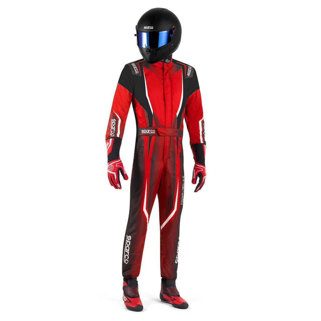 SPARCO 00231060NRGR Костюм для картингу PRIME K 8877-2022 Чорний/Червоний 60 Photo-0 