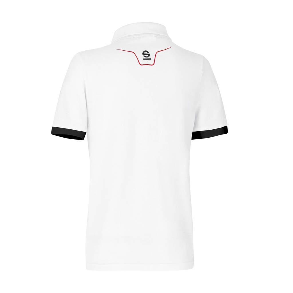 SPARCO 013035MRBI1S Поло embroideries MARTINI RACING LADY Білий S Photo-1 