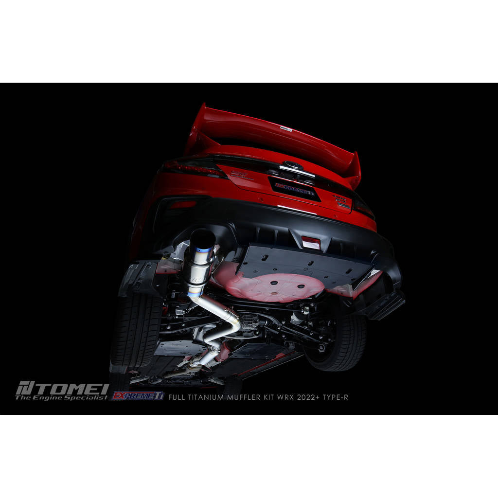 TOMEI TB6090-SB06A Титанова вихлопна система EXPREME TI TYPE-R для SUBARU WRX 2022+ Photo-2 