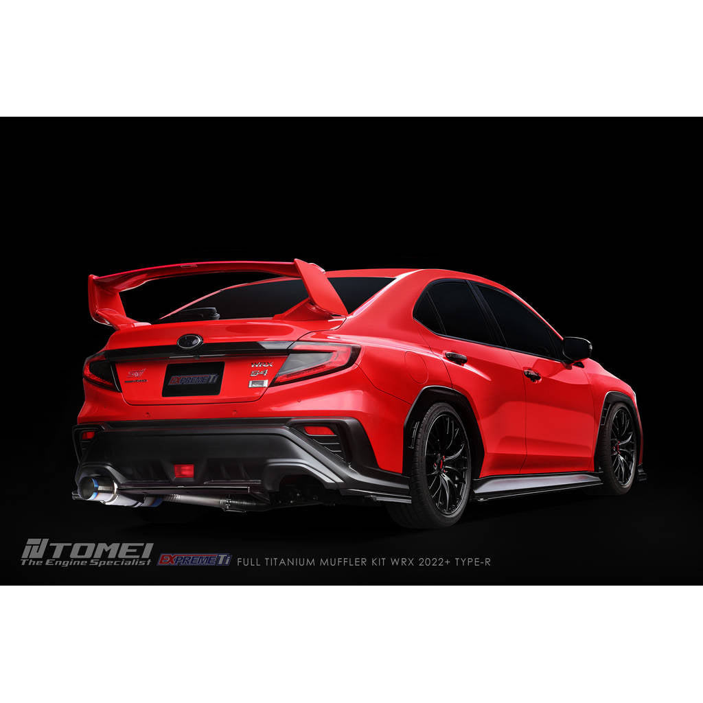 TOMEI TB6090-SB06A Титанова вихлопна система EXPREME TI TYPE-R для SUBARU WRX 2022+ Photo-7 