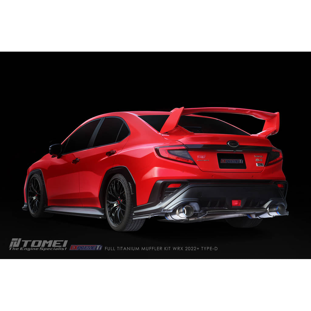 TOMEI TB6090-SB06B Титанова вихлопна система EXPREME TI TYPE-D для SUBARU WRX 2022+ Photo-5 