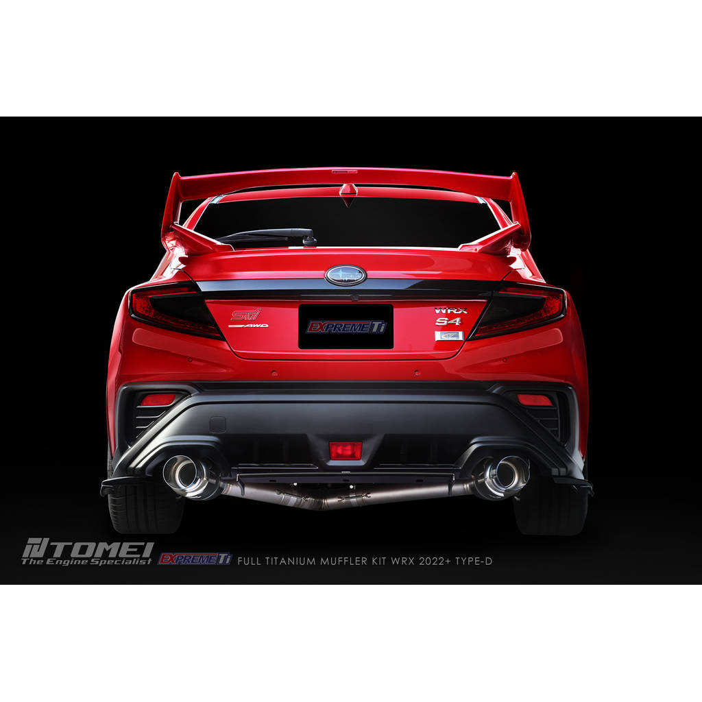 TOMEI TB6090-SB06B Титанова вихлопна система EXPREME TI TYPE-D для SUBARU WRX 2022+ Photo-6 
