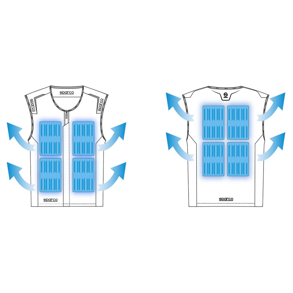SPARCO 001014SI1S Жилет Ice-vest S Photo-2 