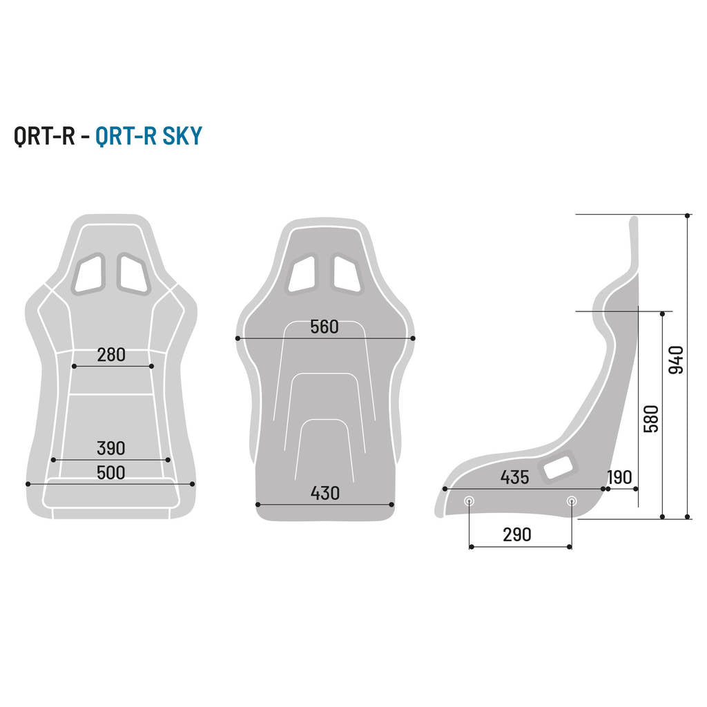 SPARCO 008012GNR Ігрове крісло QRT-R GAMING Photo-2 