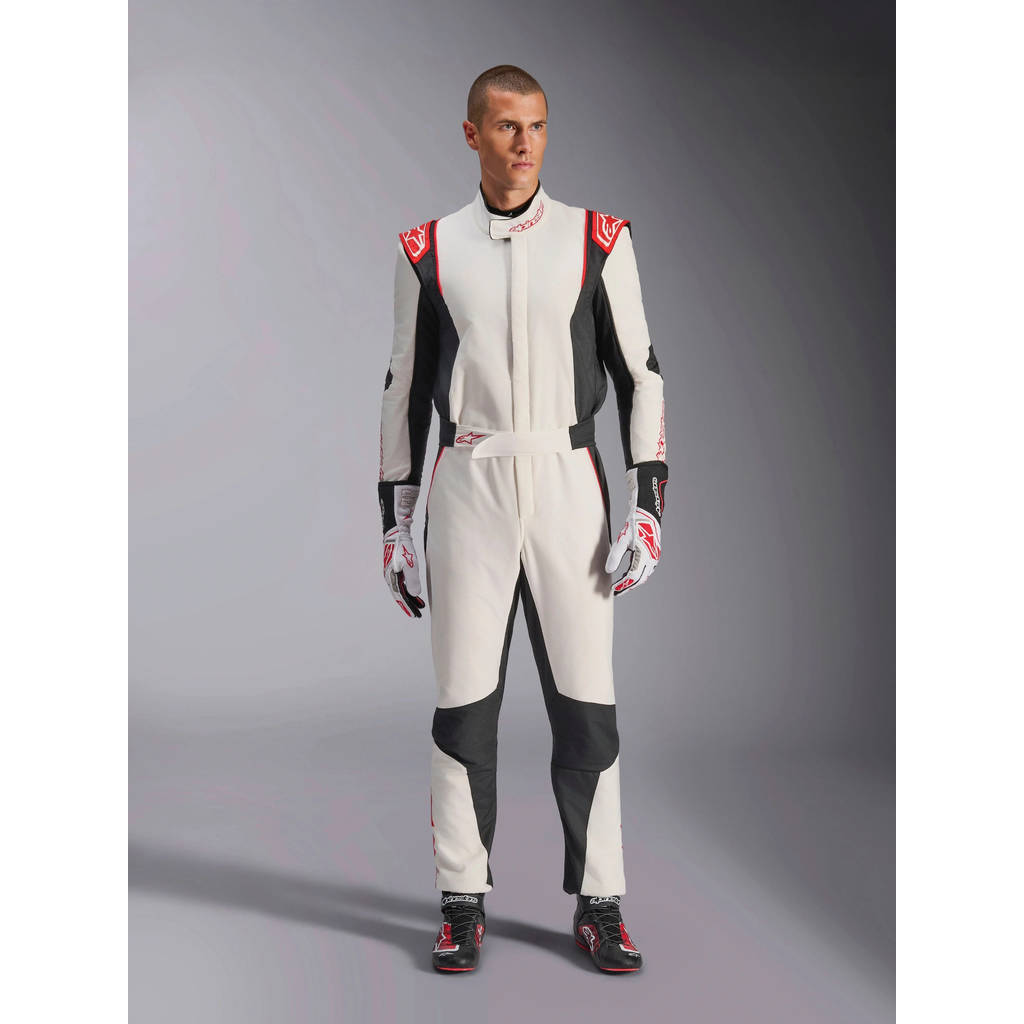 ALPINESTARS 3354024_213_60 Костюм Gp tech v4 FIA - Білий Чорний Червоний, Розмір 60 Photo-0 
