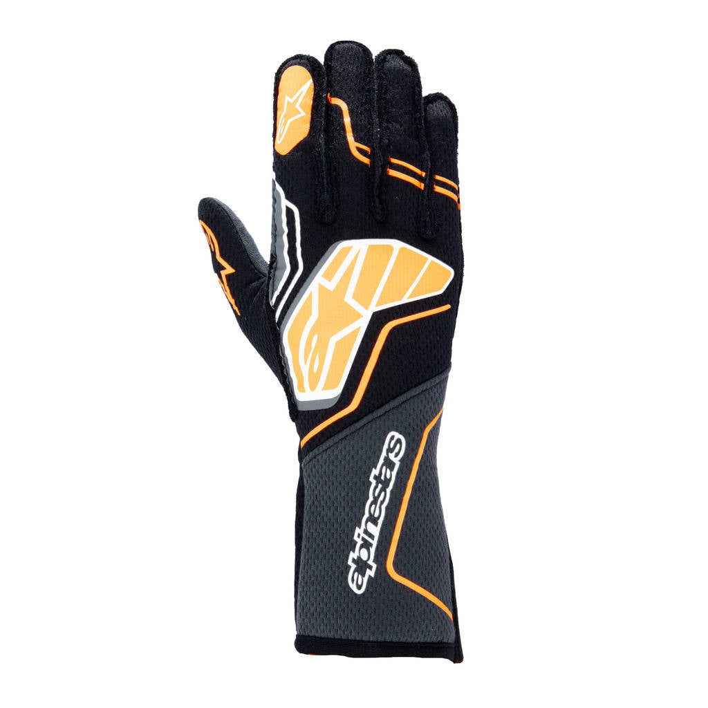ALPINESTARS 3550224_156_XL Рукавички Tech-1 zx v4 FIA/SFI - Чорний Оранжевий, Розмір XL Photo-0 
