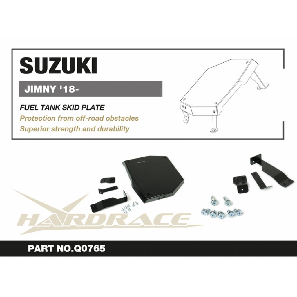 HARDRACE Q0765 Опора паливного бака - 4 шт для SUZUKI JIMNY '18- Photo-2 
