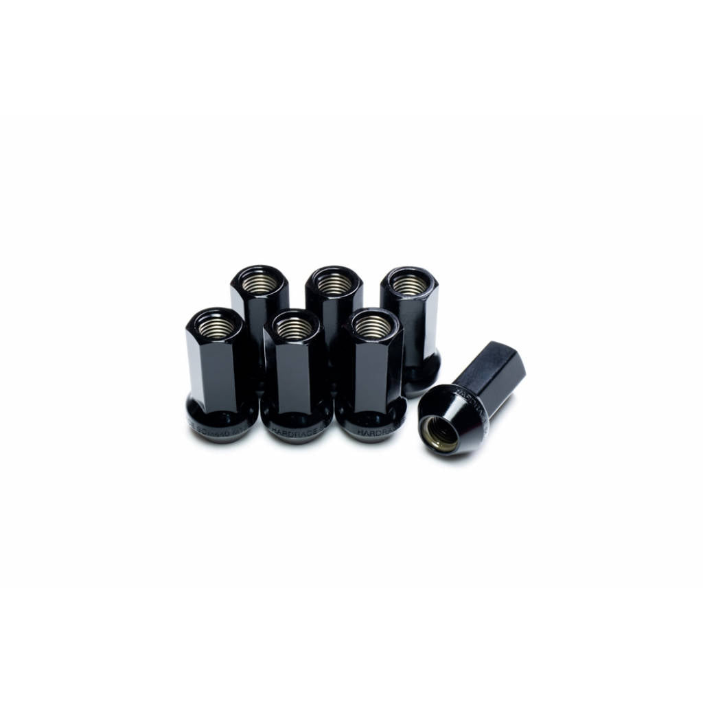 HARDRACE Q0933 Гайки кріплення колісних дисків - M12 x 1.5, Довжина: 45mm OPEN-END TYPE, 60° конічне сидіння 20 шт Photo-2 