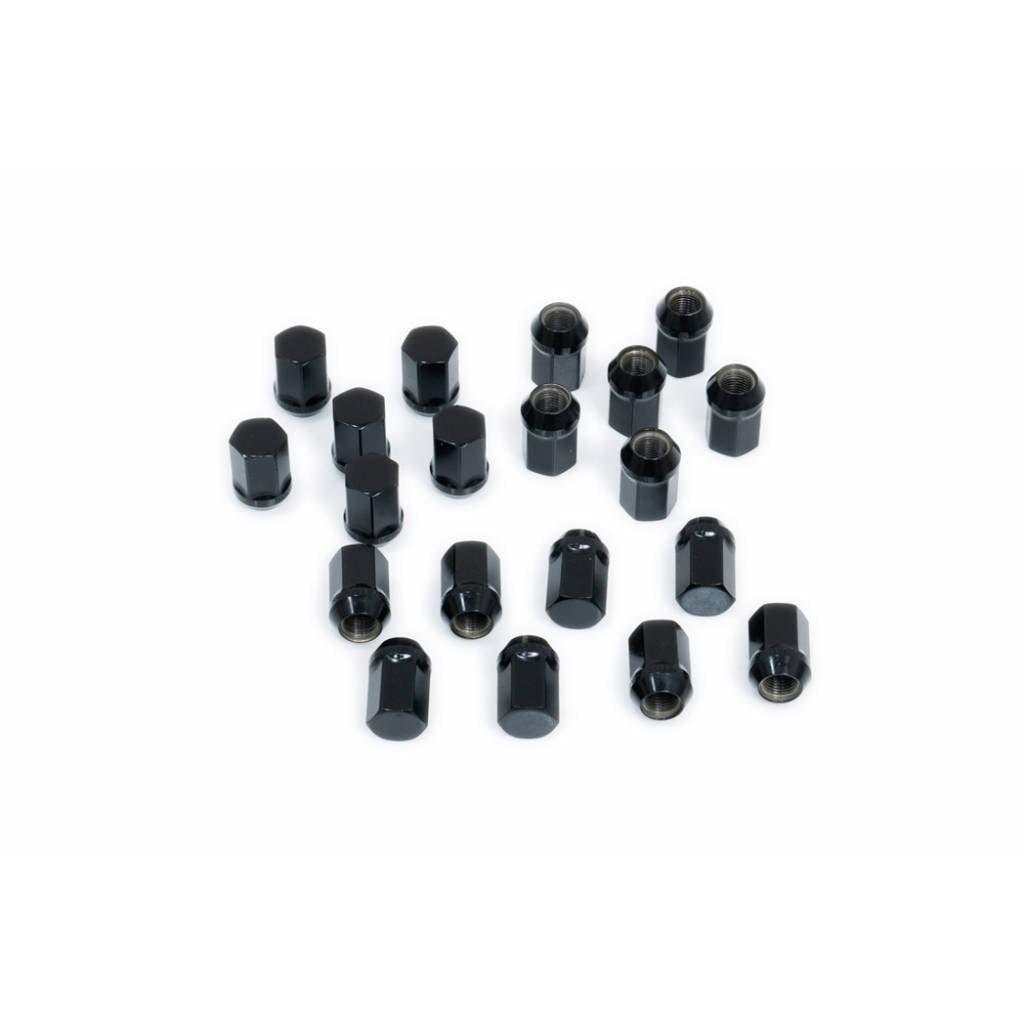 HARDRACE Q1223 Гайки кріплення колісних дисків - HEX 21, M14 x 1.5, Довжина: 35MM CLOSE-END TYPE, 60° Конічне сидіння 20 шт Photo-2 