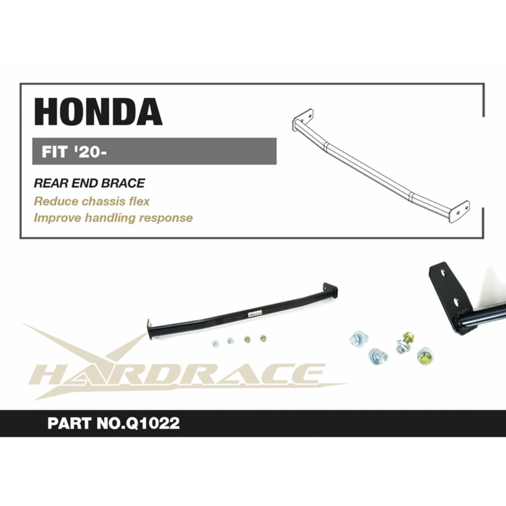 HARDRACE Q1022 Задний наконечник кронштейну - 1 шт для HONDA FIT GR '20- Photo-1 