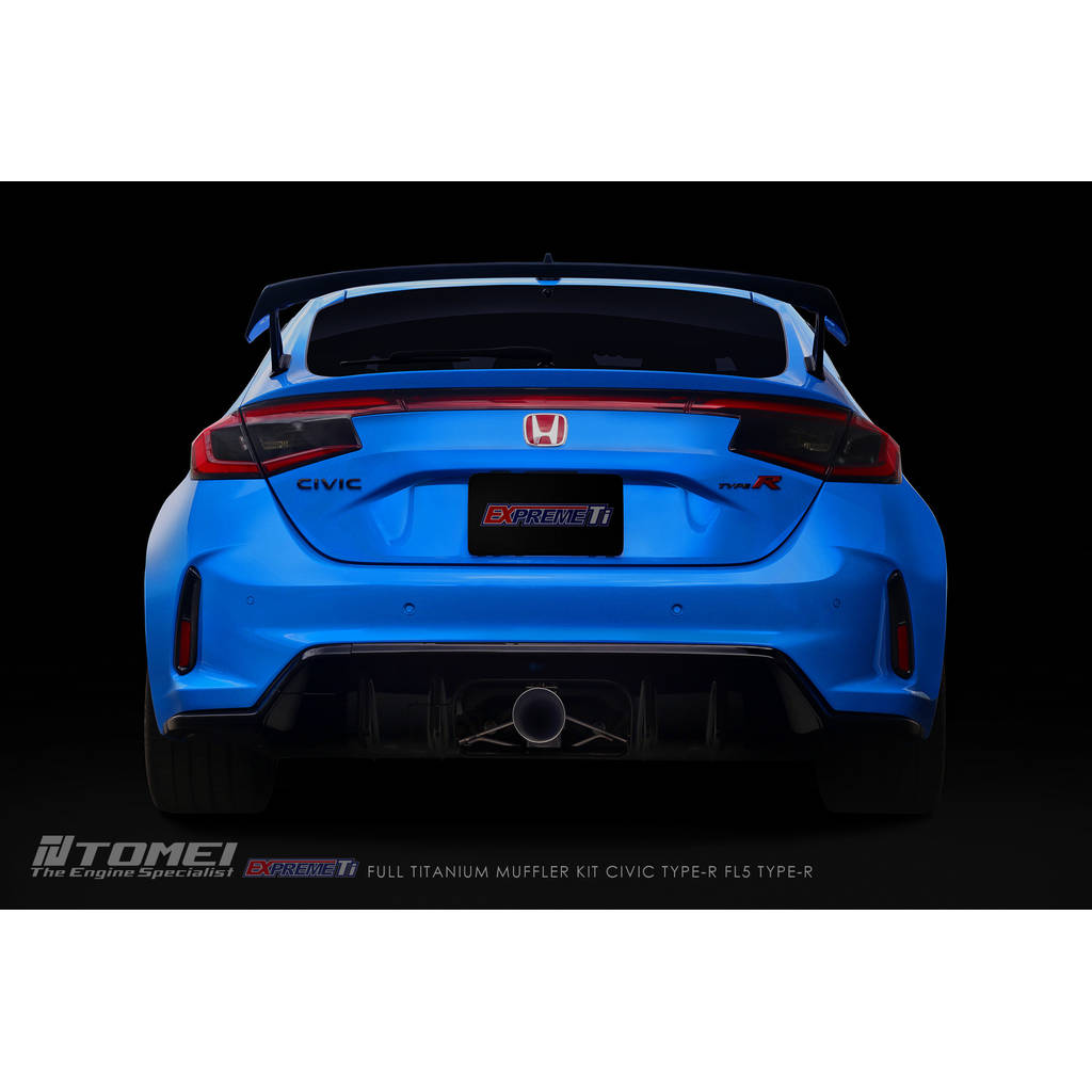 TOMEI TB6090-HN06D Вихлопна система EXPREME Ti Titanium для HONDA Civic Type-R (FL5) 2022+ Photo-5 