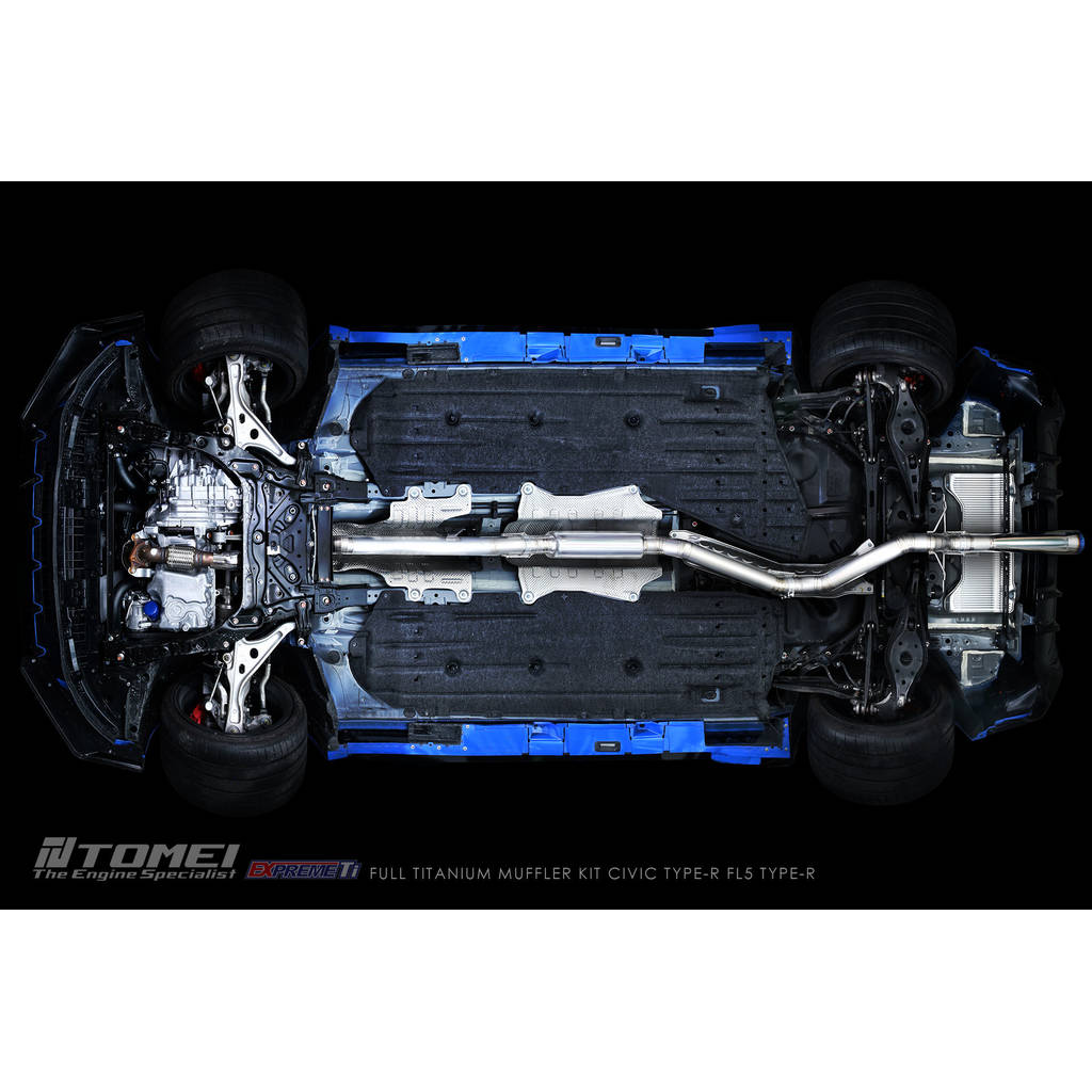 TOMEI TB6090-HN06D Вихлопна система EXPREME Ti Titanium для HONDA Civic Type-R (FL5) 2022+ Photo-7 