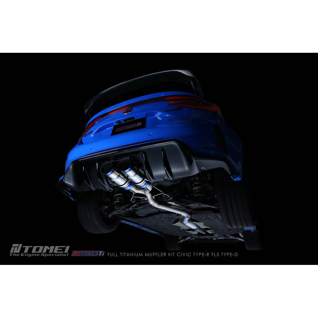 TOMEI TB6090-HN06E Вихлопна система EXPREME Ti Titanium для HONDA Civic Type-R (FL5) 2022+ Photo-0 