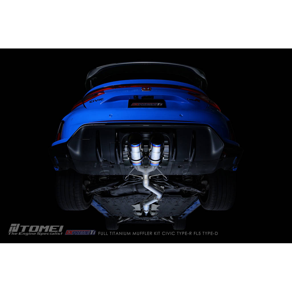 TOMEI TB6090-HN06E Вихлопна система EXPREME Ti Titanium для HONDA Civic Type-R (FL5) 2022+ Photo-2 