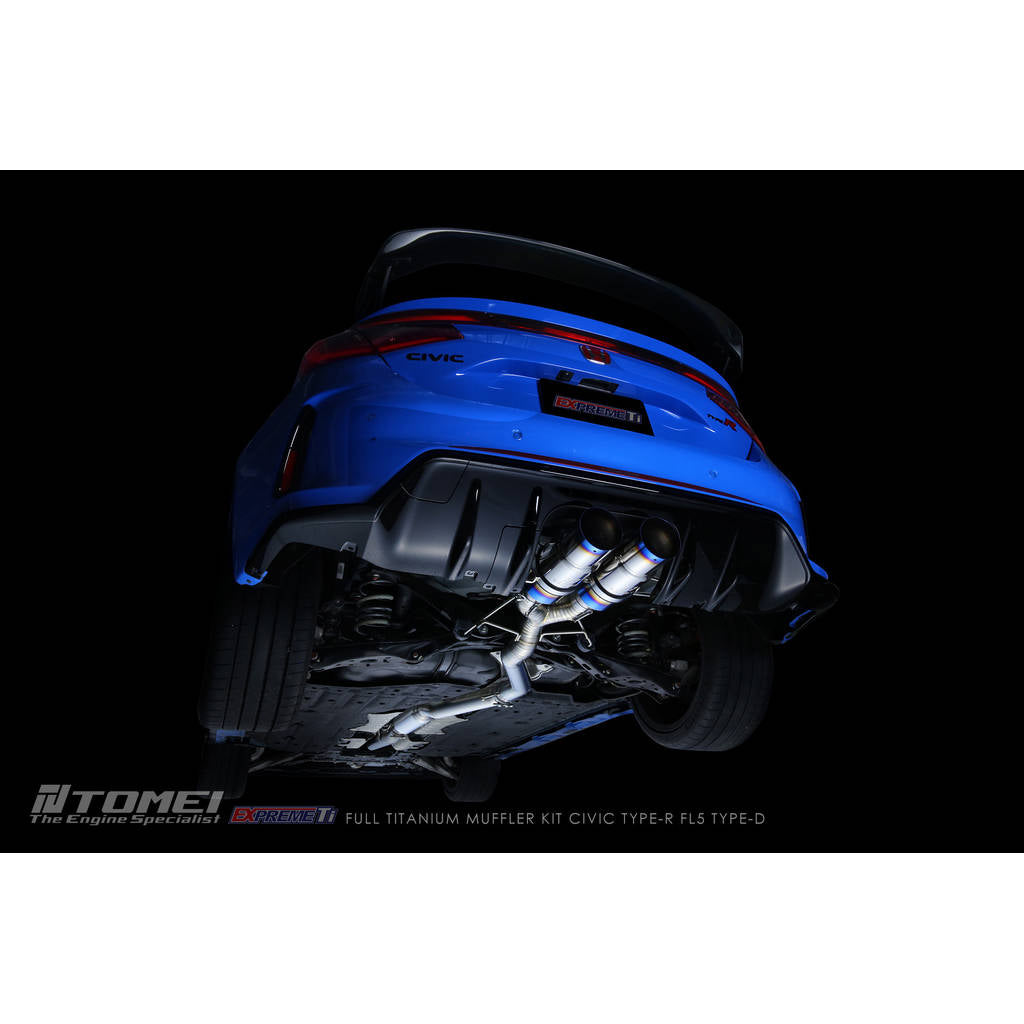 TOMEI TB6090-HN06E Вихлопна система EXPREME Ti Titanium для HONDA Civic Type-R (FL5) 2022+ Photo-3 