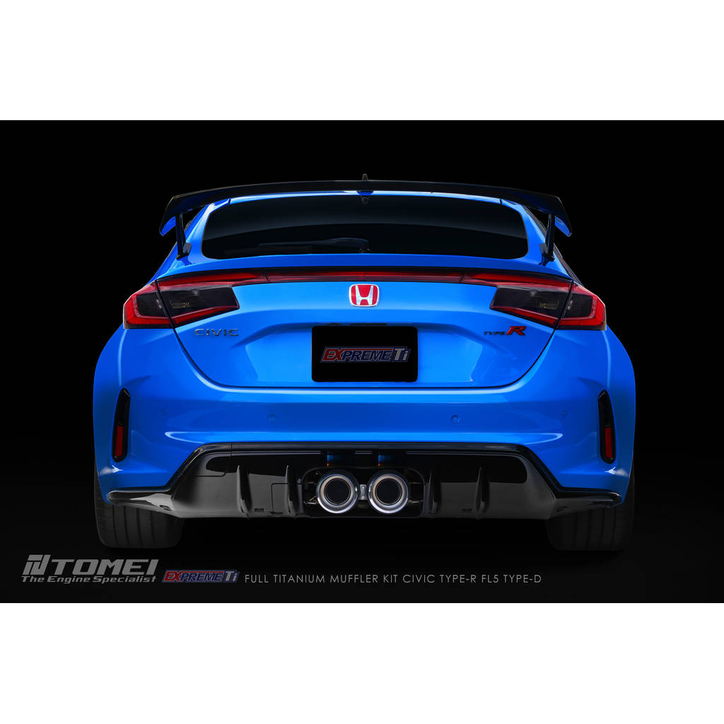 TOMEI TB6090-HN06E Вихлопна система EXPREME Ti Titanium для HONDA Civic Type-R (FL5) 2022+ Photo-6 