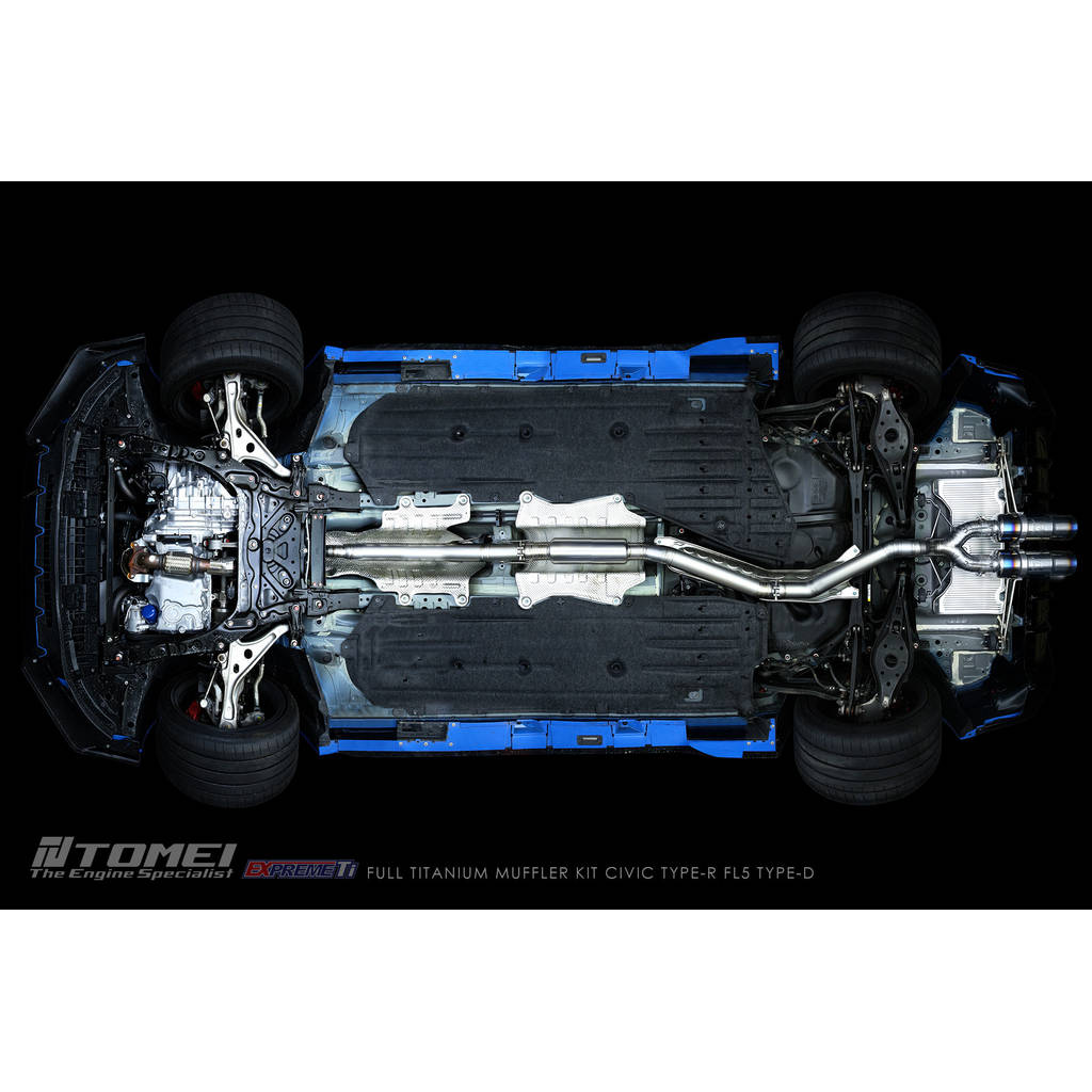 TOMEI TB6090-HN06E Вихлопна система EXPREME Ti Titanium для HONDA Civic Type-R (FL5) 2022+ Photo-8 