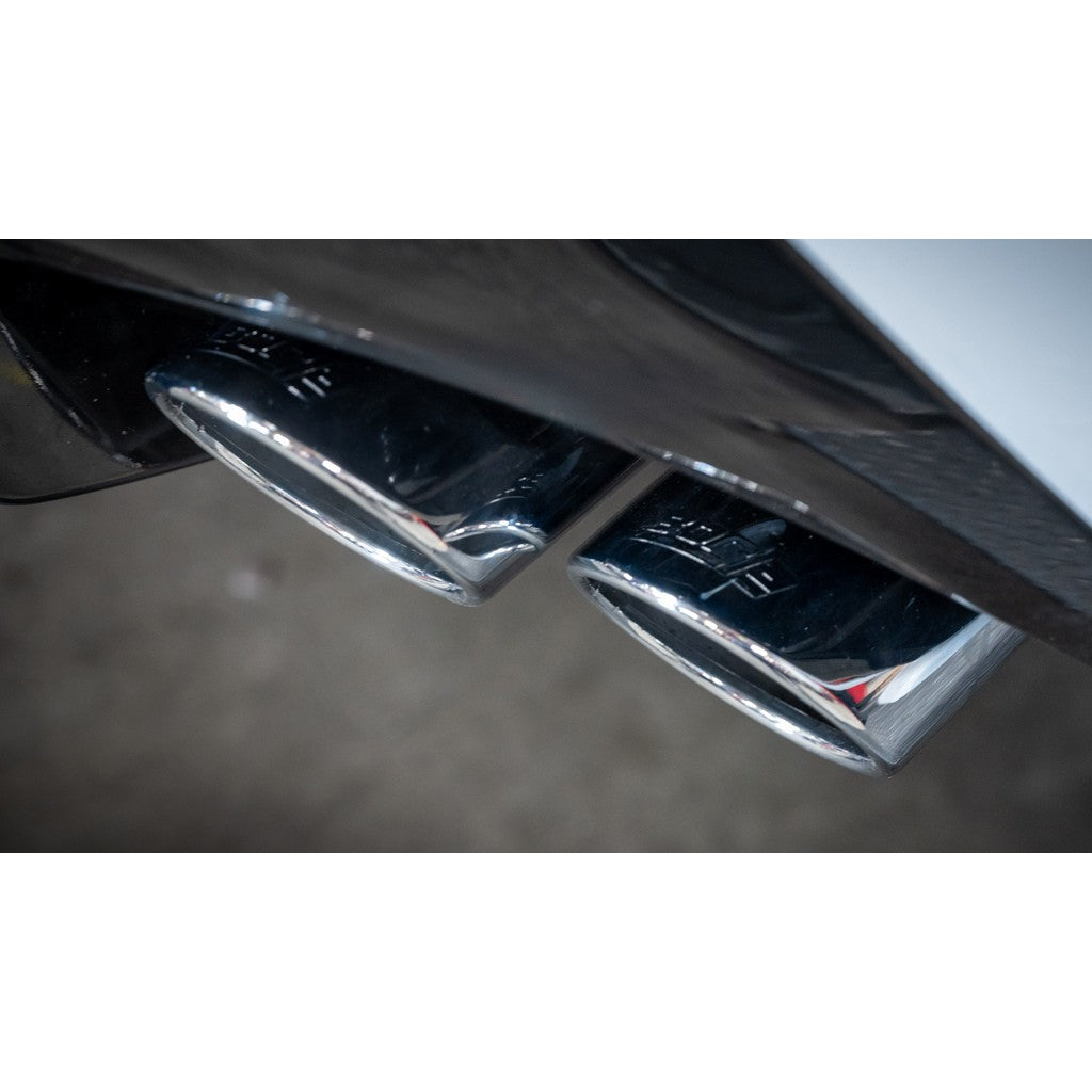 BORLA 11981 Вихлопна система Axle-Back S-Type 2.50" D RD RL AC SR Наконечники: 4.0" RD X 8.0" Яскравий хром для LEXUS RC F 2015-2024 / IS 500 5.0L V8 2015-2024 Photo-3 