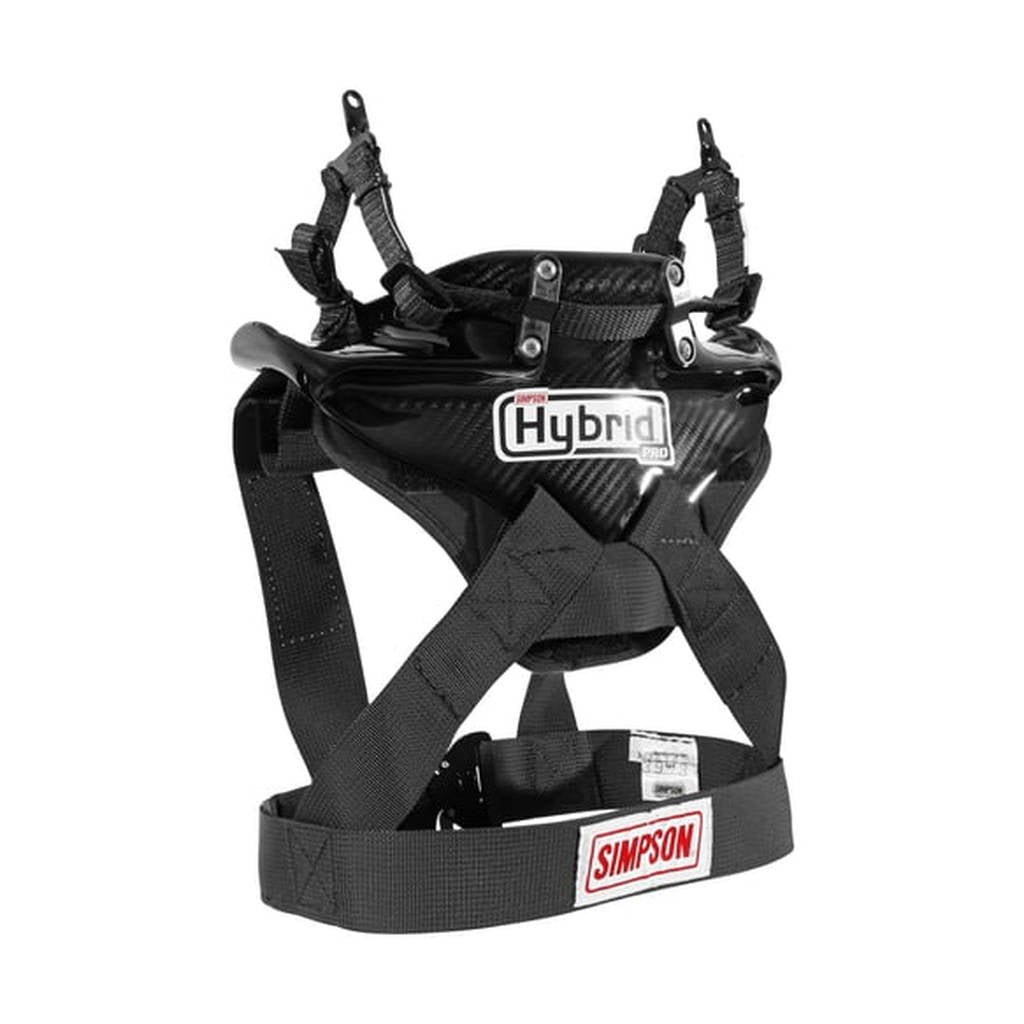 Simpson HYPL.XSM.11.M61.FIA Захист шиї Hybrid ProLite X-SMALL (Регульований розсувний ремінь зі швидкоз'ємними кріпленнями для шолома M61) Photo-0 