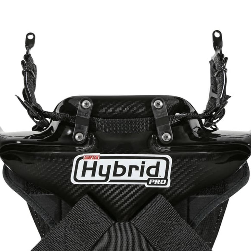 Simpson HYPL.XLG.11.M61.FIA Захист шиї Hybrid ProLite X-LARGE (Регульований розсувний ремінь зі швидкоз'ємними кріпленнями для шолома M61) Photo-2 