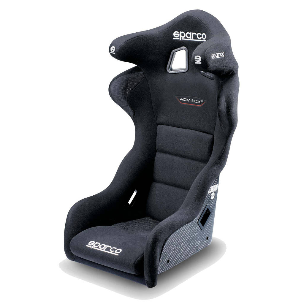 SPARCO 00805ZNR Крісло/сидіння (FIA) ADV-SCX H CARBON (9,3кг, високе), карбон, чорний Photo-1 