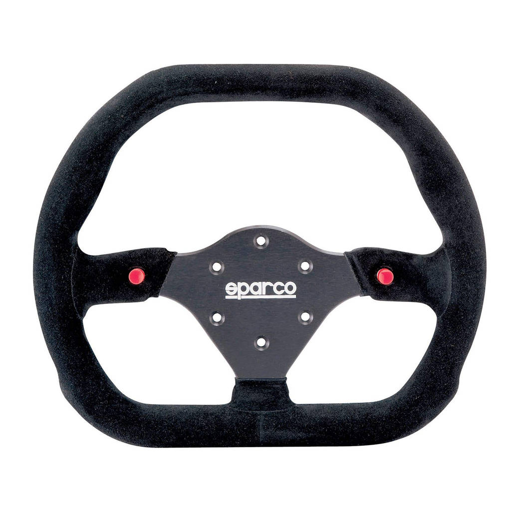SPARCO 015P310F2SN Кермо P310, замша, чорний, діам.310мм, виліт 00мм Photo-1 