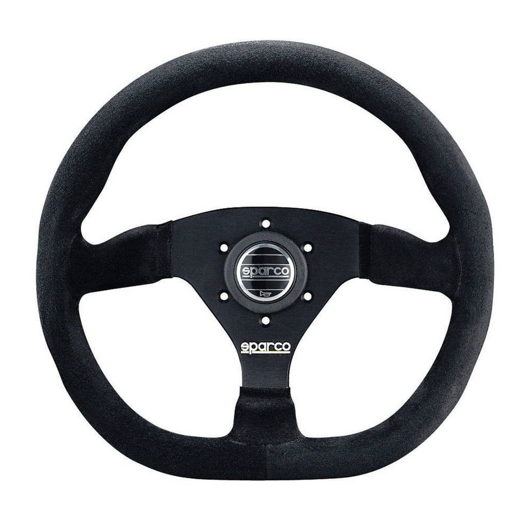 SPARCO 015TRGL1TUV Кермо L360, шкіра, чорний, діам.330мм, виліт 00мм Photo-1 