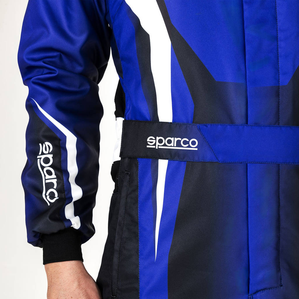 SPARCO 002310120EBNR Костюм для картингу K46 Prime K Синій електрик / Білий / Чорний 120 Photo-3 