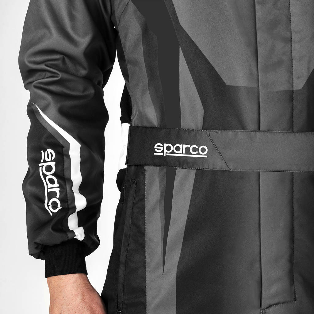 SPARCO 002310140NRGR Костюм для картингу K46 Prime K Чорний/Сірий 140 Photo-3 