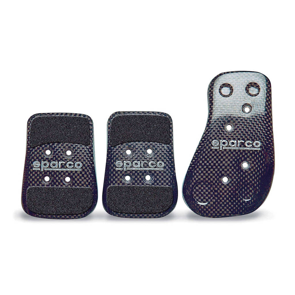 SPARCO 03783L Накладки на педалі Carbon Photo-1 