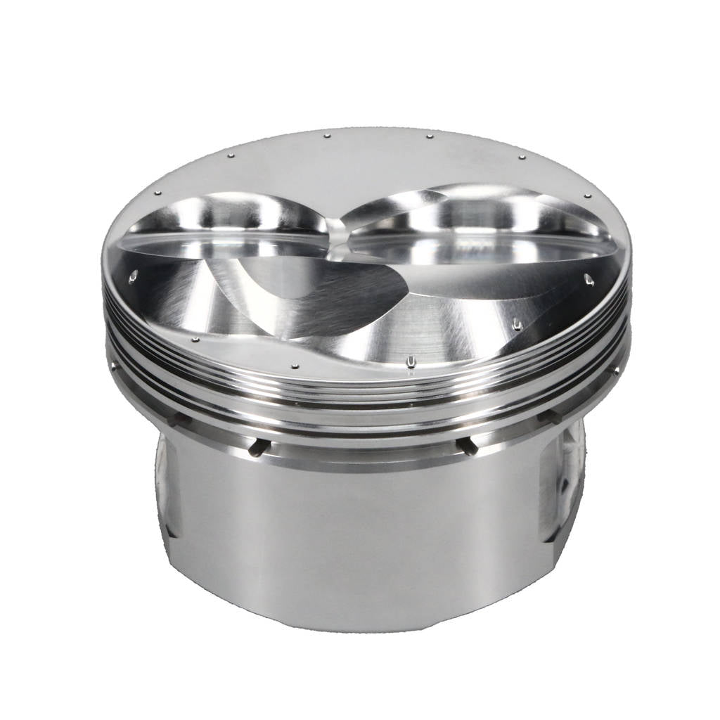JE 378096 Комплект поршнів (діаметр 4.155″, комп. висота 1.335″, 14.50 куб.см) для двигуна CHEVROLET 360 Small Block Photo-8 