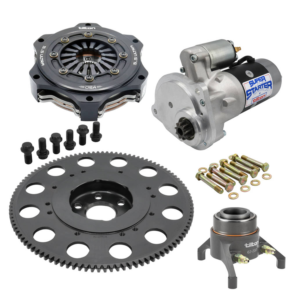 TILTON 53-82629 К-т трасмісії для FORD, 104T, 5.5" Ultra, 2 диска, 26 шліців, Без картеру зчеплення Photo-0 