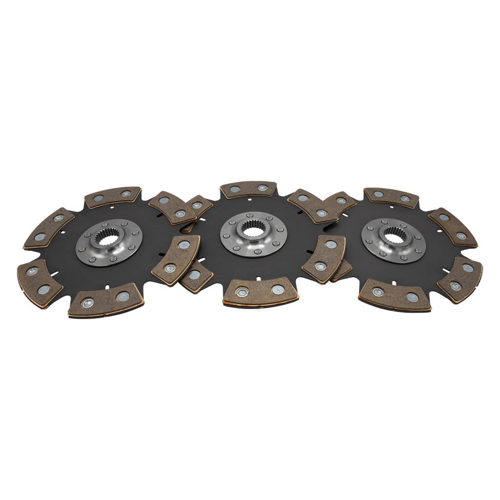 TILTON 64215-7-EEE-10 Комплект кераметалевих дисків зчеплення, 8.5", 2 PL, 29mm X 10 Photo-0 