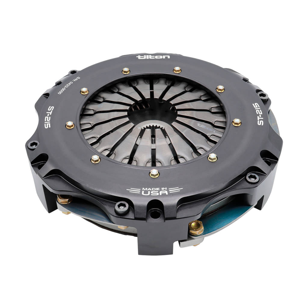 TILTON 68-402UG-36 Ультрависокопродуктивне зчеплення ST-215, 2 PL, Сірий, Органічний матеріал, пружні ступиці, 1 1 / 8" X 26 Вал Photo-0 
