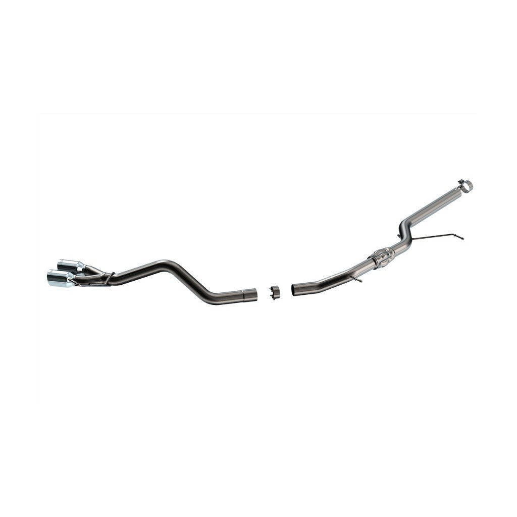 BORLA 140948 Вихлопна система Cat-back S-Type 2.50" D S RD RL AC S Наконечники: 3.50" RD X 6.00" Хром для FORD Maverick Tremor 2023-2024 Photo-0 