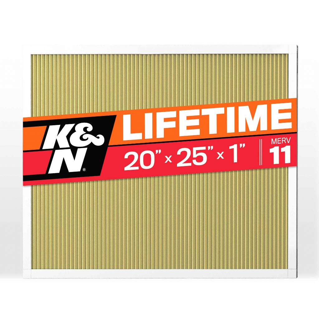 K&N HVC-12025 Фільтр HVAC 20 x 25 x 1 MERV 11 Photo-0 