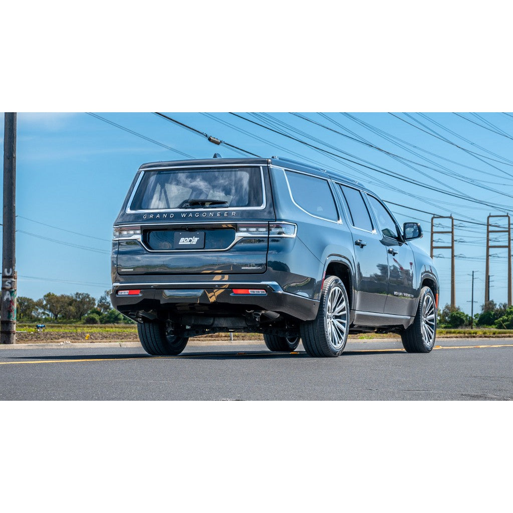 BORLA 140976 Вихлопна система Кат-бек S-Type Нержавіюча сталь T-304 для JEEP Grand Wagoneer L 3.0L V8 AT 2023-2024 Photo-1 