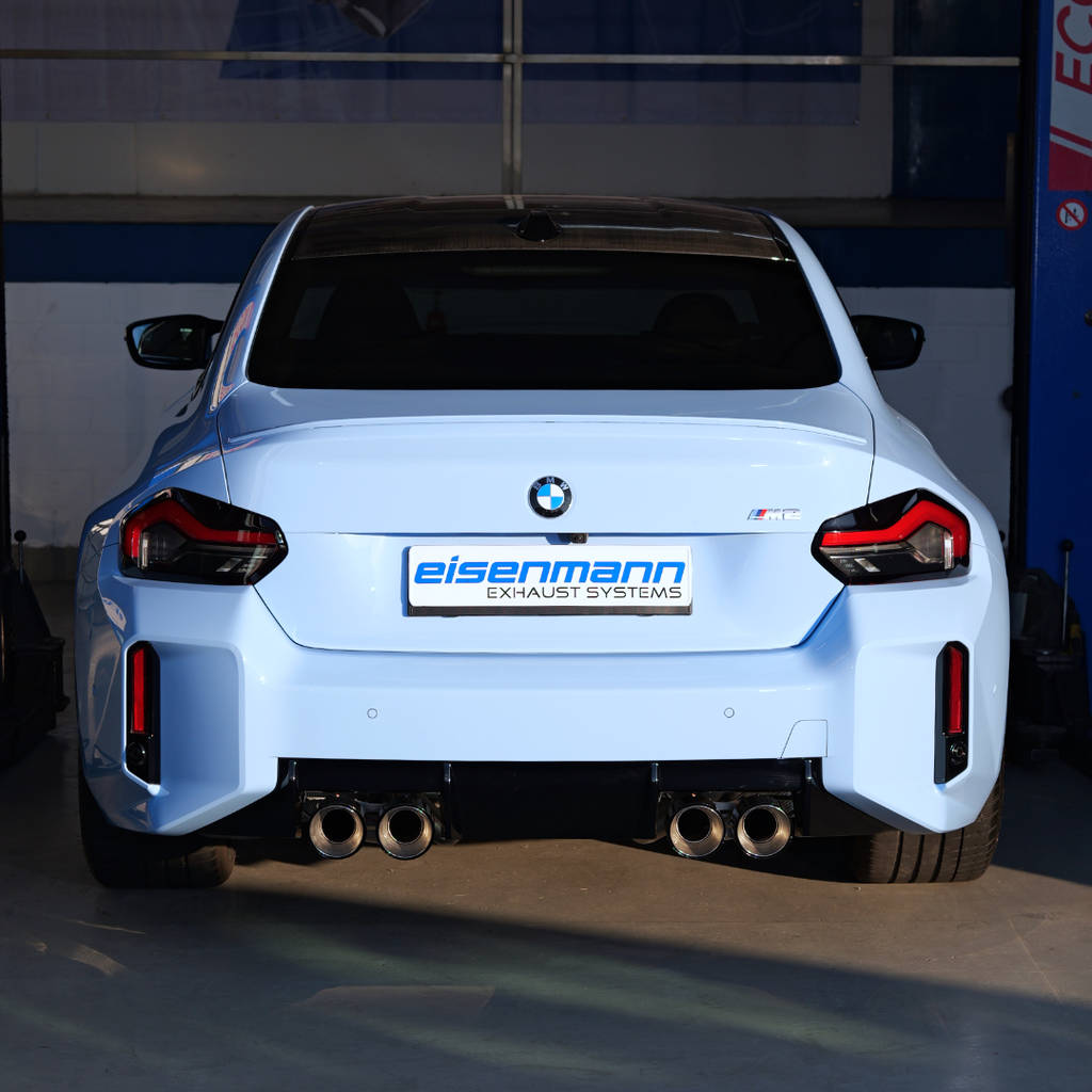 EISENMANN B5473.01104.32 Задній глушник Sport 4 x 110 мм Чорний алюміній для BMW 2 (G87) M2 Coupe Photo-2 