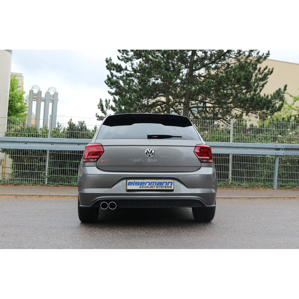 EISENMANN V2900.00902 Вихлопна система Кат-бек Sport 2 x 90 мм для VW Polo VI GTi 2.0 TSI Photo-3 