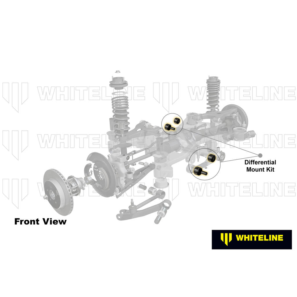 WHITELINE KDT982 Втулка заднього диференціала для BMW 3 Series E46 Z4 E83, E85, E86, E89 Photo-1 