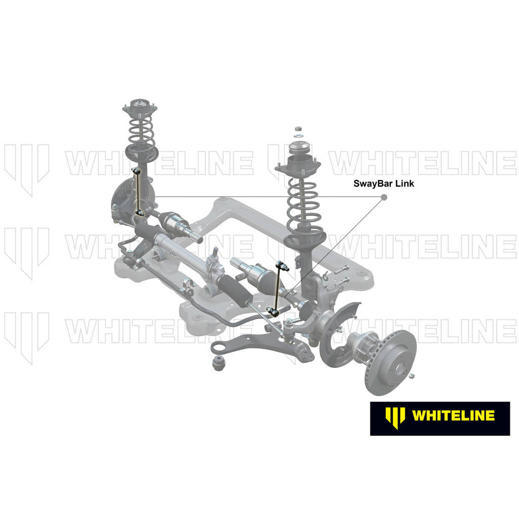 WHITELINE W23716 Передня стійка стабілізатора поперечної стійкості для Audi, Seat, Skoda/Volkswagen PQ34 Fwd/Awd Photo-3 