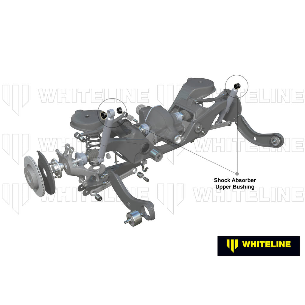 WHITELINE W33360 Комплект верхньої втулки заднього амортизатора для Ford Falcon/Fairlane BA-BF, Territory SX, SY/FPV Photo-1 