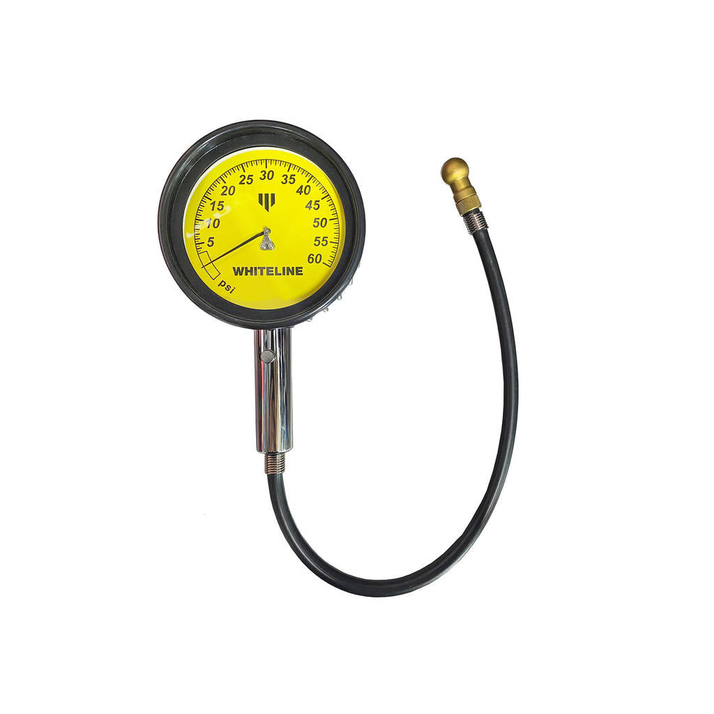WHITELINE WTK005 Манометр тиску в шинах 4 дюйми 0-60 psi Photo-0 