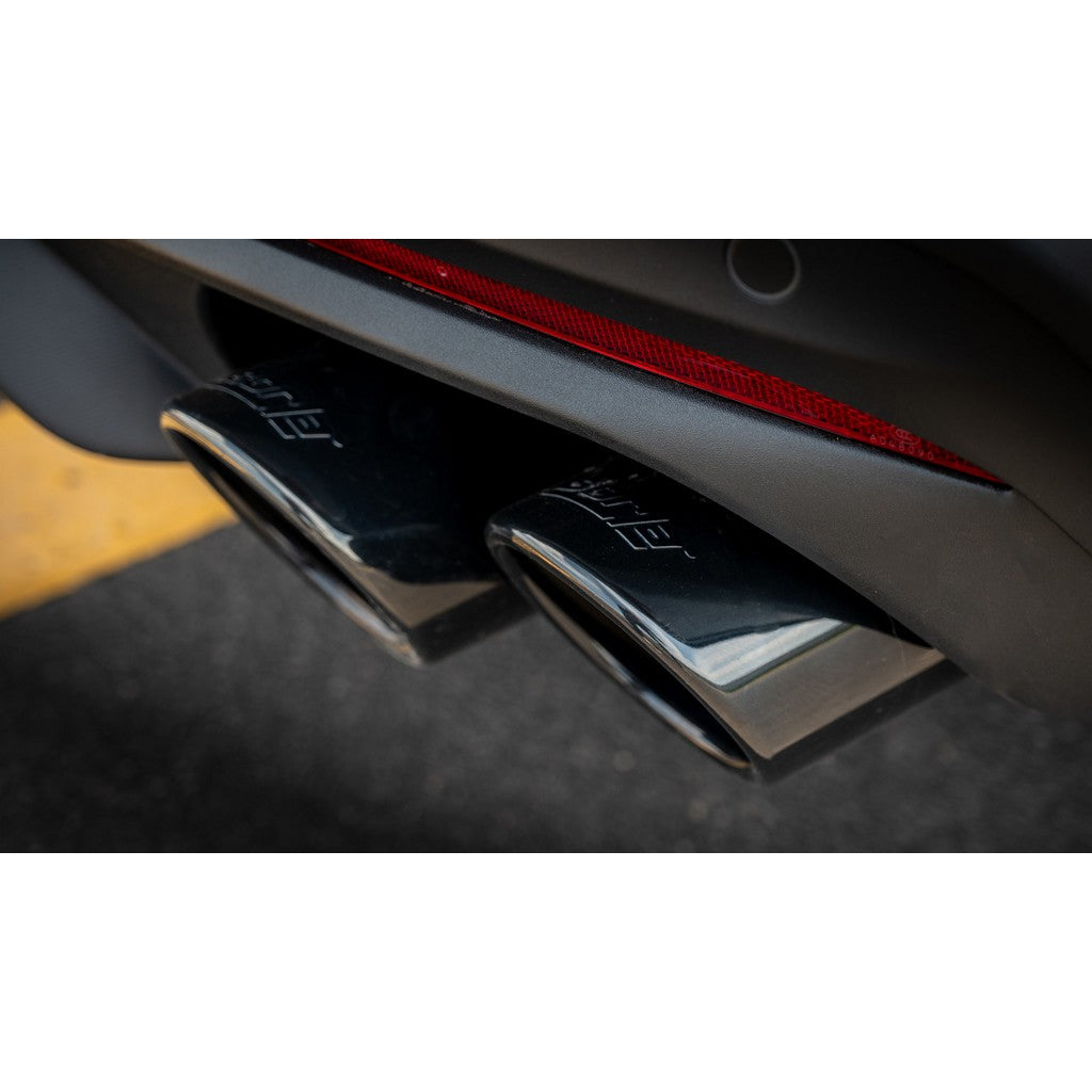 BORLA 140982BC Вихлопна система Cat-Back 2.50" ATAK (наконечники з чорного хрому 4") для FORD Mustang 2.3L EcoBoost 2024 Photo-3 