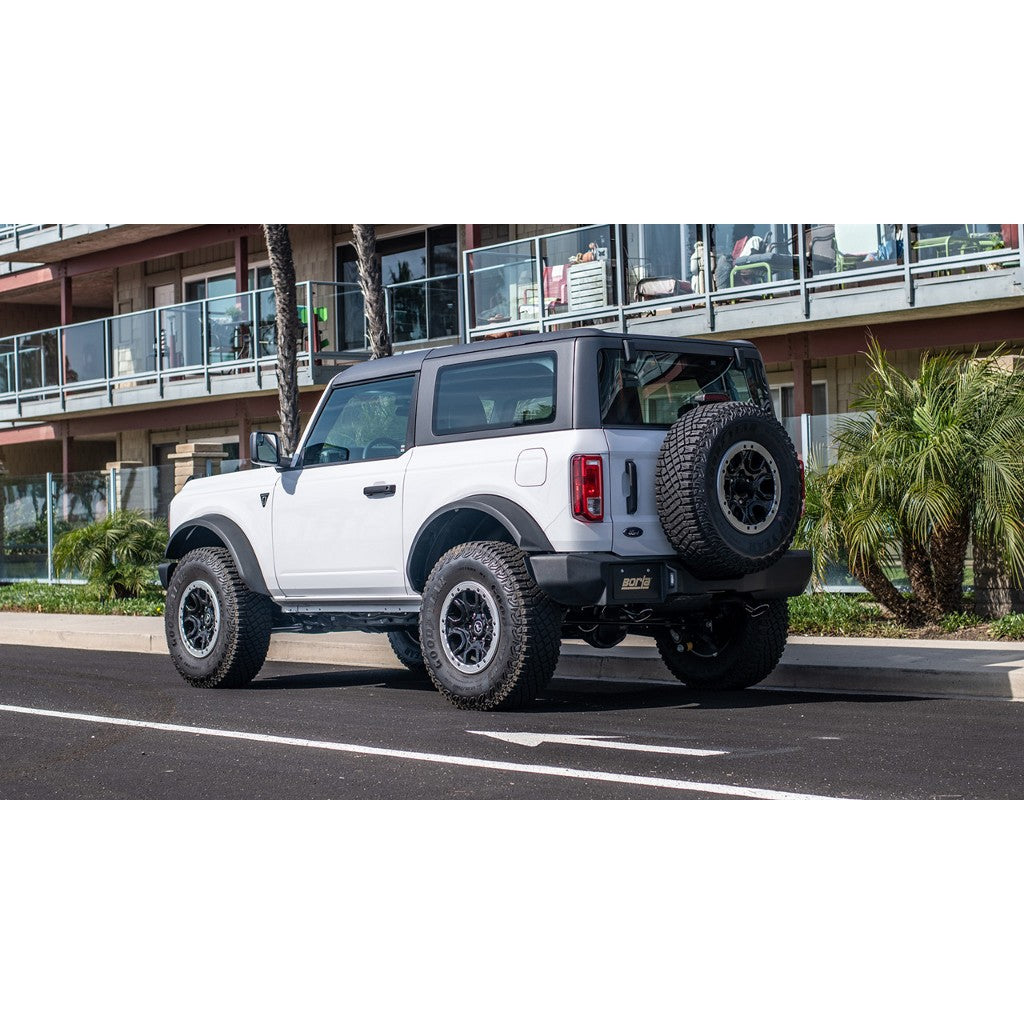BORLA 11975 Вихлопна система Axle-Back 2.75", 2.50", ATAK (4.0" RD X 4.75" наконечники) для FORD Bronco 2.3L i4 2021-2023 Photo-1 